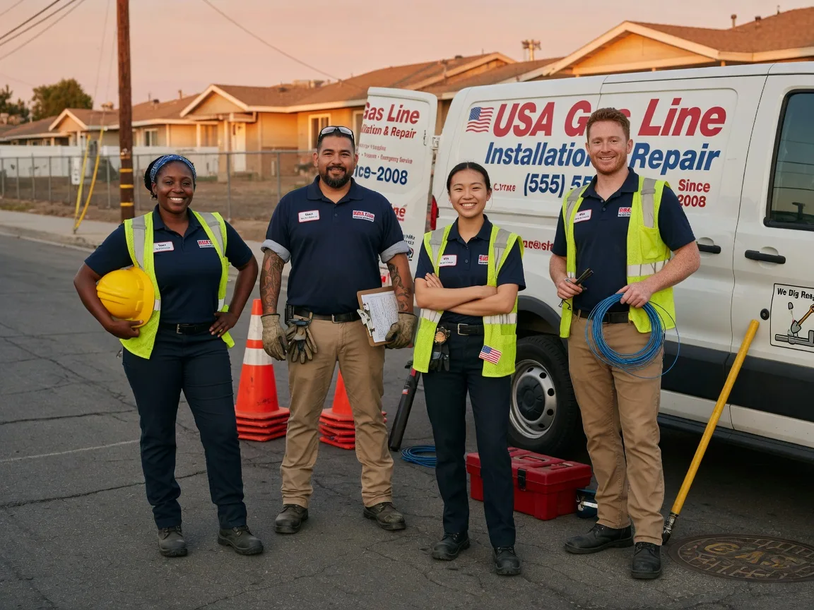 Gas Line Installation company in Pickerington, OH